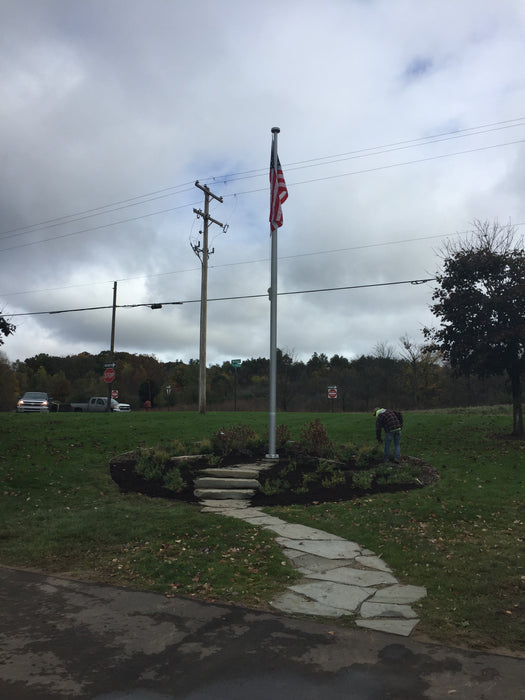 Automatic Aluminum Flagpole