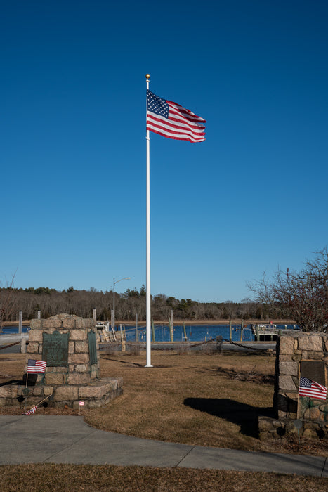 Zeus Aeolus Internal Cam Cleat Flagpoles *Hand Made in the USA!*