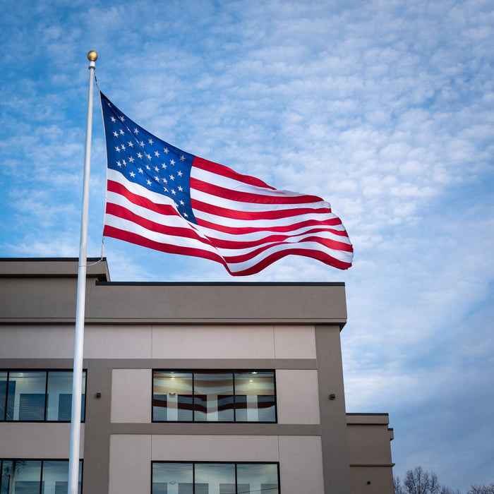 Zeus Aeolus Internal Cam Cleat Flagpoles *Hand Made in the USA!*