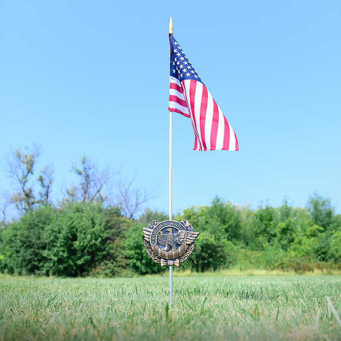 Korean War Plastic Grave Marker