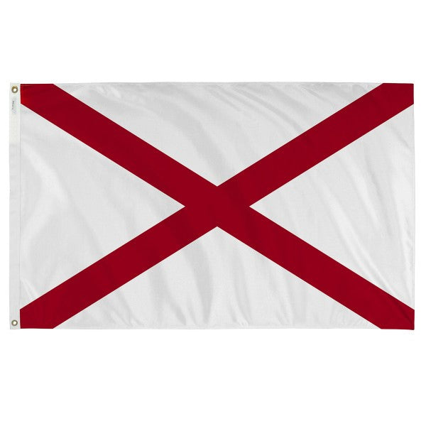 Alabama Outdoor Polyester Flag (Higher Wind Areas)