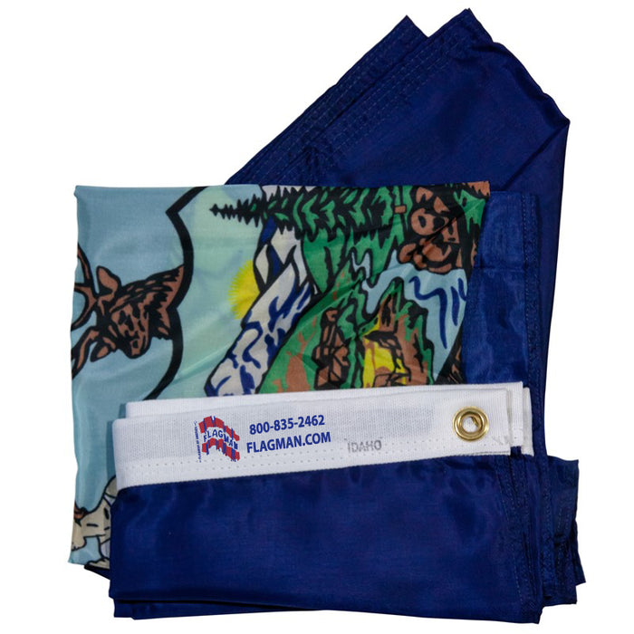 Idaho Outdoor Nylon Flag (Low-Medium Wind Areas)