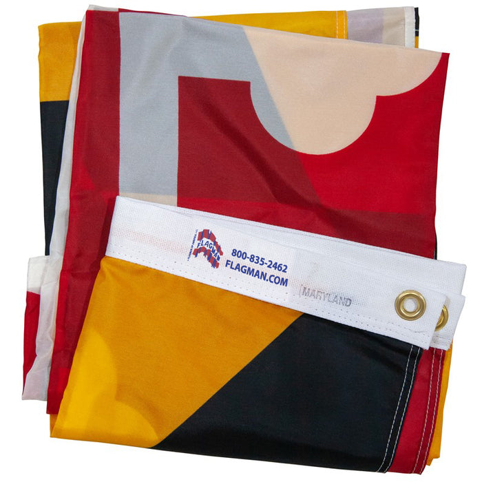 Maryland Outdoor Nylon Flag (Low-Medium Wind Areas)