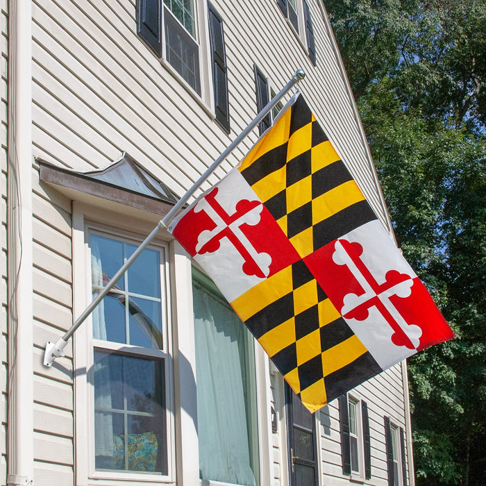 Maryland Outdoor Nylon Flag (Low-Medium Wind Areas)