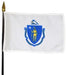 Miniature Massachusetts Flag