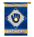 milwaukee brewers flag for sale - officially licensed - flagman of america