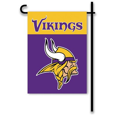 minnesota vikings outdoor flag for sale - officially licensed - flagman of america