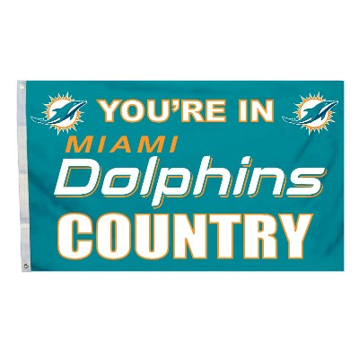 Miami Dolphins Outdoor Flags