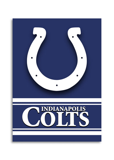 indianapolis colts outdoor flag for sale - officially licensed - flagman of america