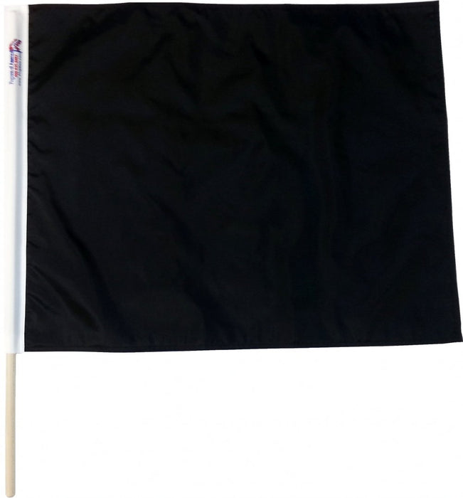 Solid Black Racing Flag