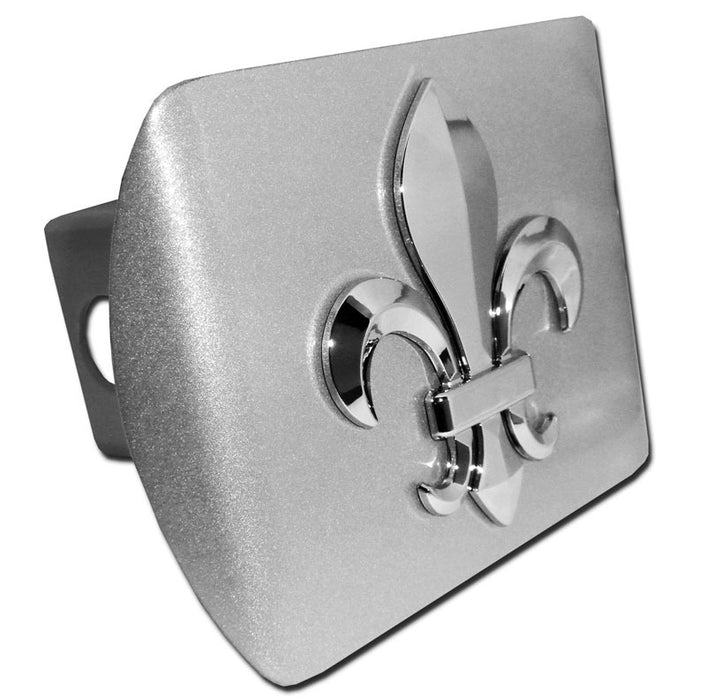 Fleur-de-Lis Emblem Hitch Cover