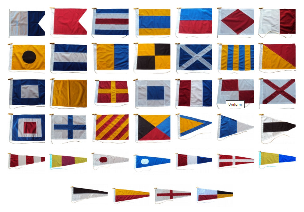 International Code of Signals Sewn Flag Set