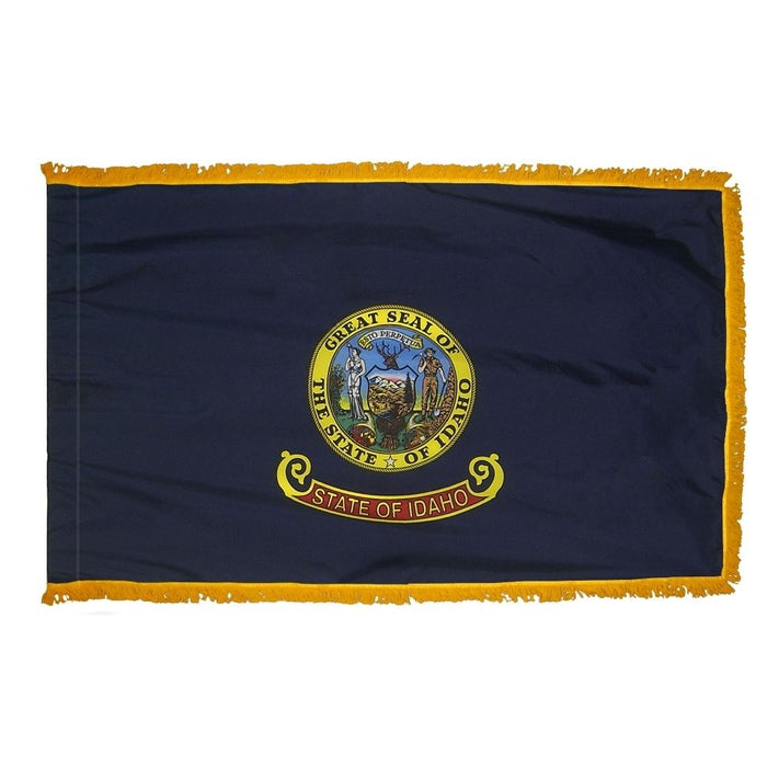 Idaho Flag with Fringe | Idaho Indoor Flag | Idaho Parade Flag