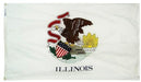 Illinois Flag For Sale - Commercial Grade Outdoor Flag - Made in USA