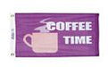 Coffee Time, Novelty Flag for sale