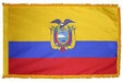 Ecuador With Seal Indoor Flag for sale