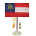 Georgia Flag with Fringe | Georgia Indoor Flag | Georgia Parade Flag