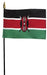 Mini Kenya Flag for sale