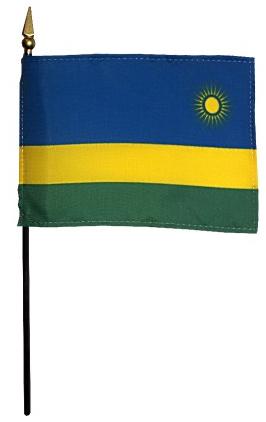 Mini Rwanda Flag for sale