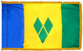 St Vincent & Grenadin Indoor Flag for sale