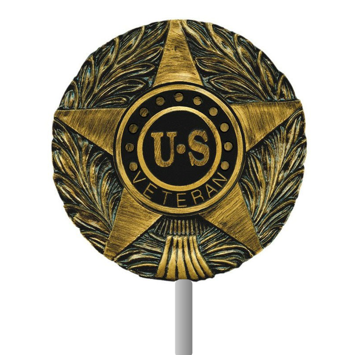 US Veteran Plastic Grave Marker