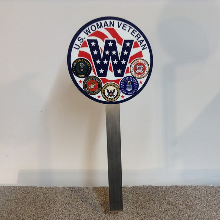 U.S. Woman Veteran Grave Marker | Made in USA