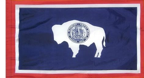 Wyoming Indoor / Parade Flag