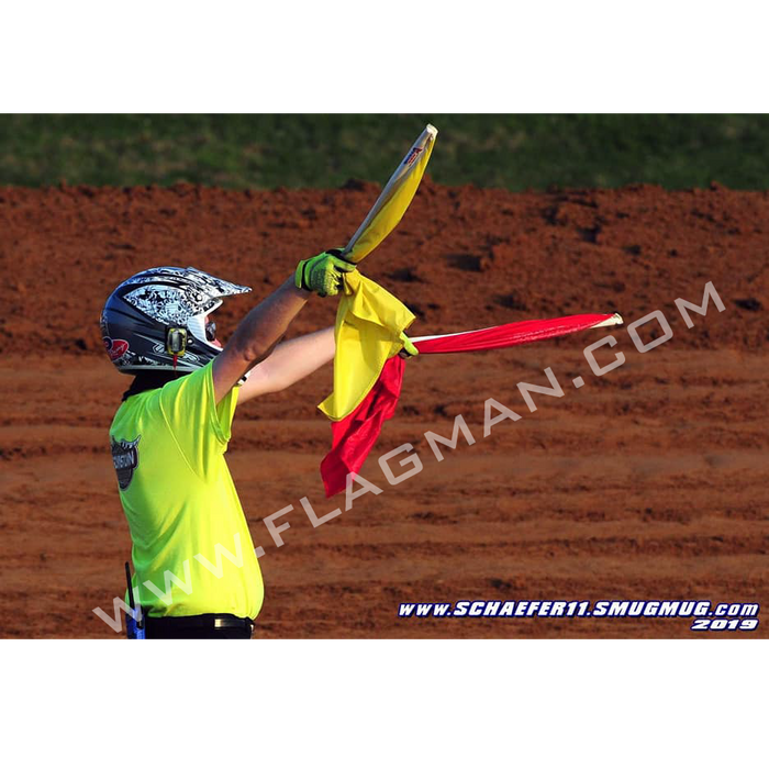 Solid Yellow Racing Flag